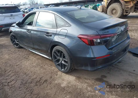 2026 Honda Civic Sport z USA, uszkodzony, nr VIN 2HGFE2F57TH509630